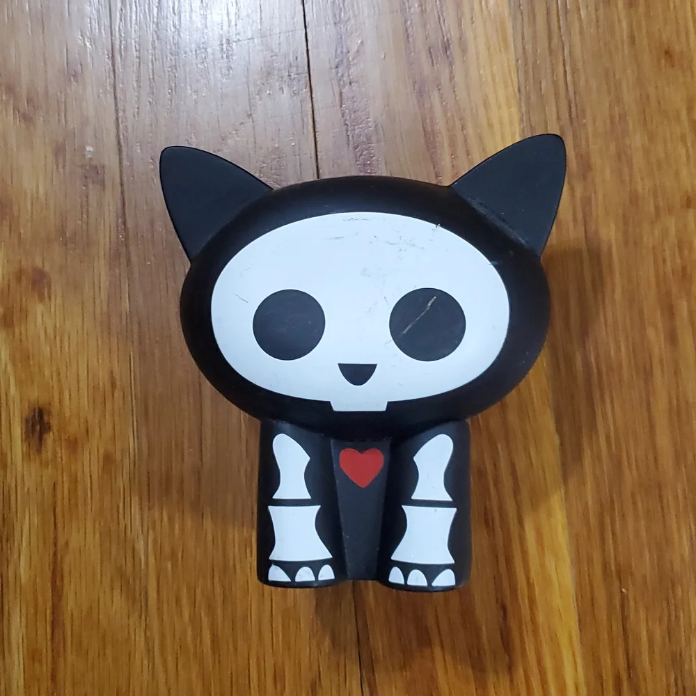 Skelanimals Kit The Cat Small Figurine - Picture 1 of 10